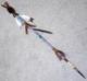 Vintage Native American Ceremonial Beaded Lance Spear 58 Indian Coup Staff