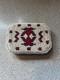 Vintage Native American Hand Beaded Belt Buckle 1970s 80s
