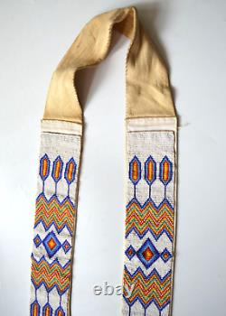 Vintage Native American Indian Plains Beaded Dance sash