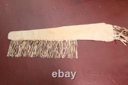 Vintage Native American Indian Sioux Pictorial Beaded Rifle Scabbard Sling Case