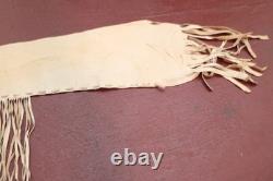 Vintage Native American Indian Sioux Pictorial Beaded Rifle Scabbard Sling Case