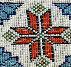 Vintage Native American Lakota Sioux Beaded Sash/Shawl 72 Beadwork READ