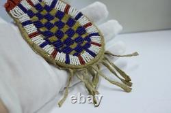 Vintage Native American Medicine Bag Beaded Hand Made
