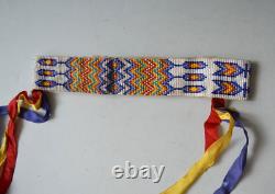 Vintage Native American beaded headband armband