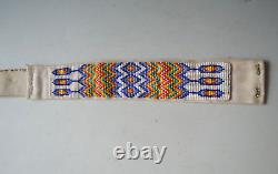 Vintage Native American beaded headband armband