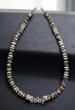 Vintage Native Sterling KOKOPELLI'S Arizona Wildhorse Necklace 22- 59g