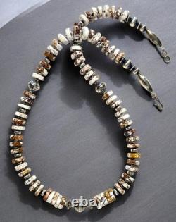 Vintage Native Sterling KOKOPELLI'S Arizona Wildhorse Necklace 22- 59g