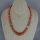 Vintage NavajoSilver Multi Semi-Precious Stone Graduated Bead Necklace 19.25