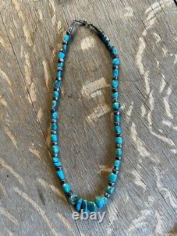 Vintage Old Pawn/Dead Pawn Native American Turquoise Necklace