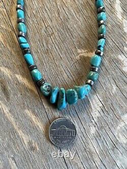 Vintage Old Pawn/Dead Pawn Native American Turquoise Necklace