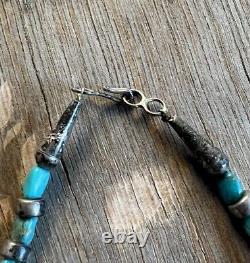 Vintage Old Pawn/Dead Pawn Native American Turquoise Necklace