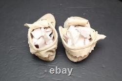 Vintage Plains Indian Beaded Moccasins Native American Sioux 9 ATQ