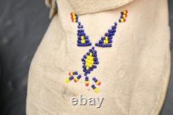 Vintage Plains Indian Beaded Moccasins Native American Sioux 9 ATQ