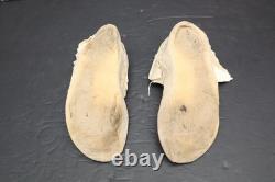 Vintage Plains Indian Beaded Moccasins Native American Sioux 9 ATQ
