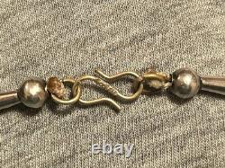 Vintage Santo Domingo Pueblo Small Turquoise + Heishi 5 Strand 24 Necklace