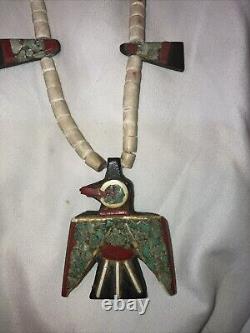 Vintage Santo Domingo Thunderbird Necklace