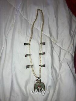 Vintage Santo Domingo Thunderbird Necklace