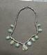 Vintage Sterling Turquoise Native American Necklace 14 51.6 Grams