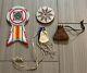 Vintage native american beaded ceremonyal accessories Lot