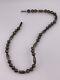 Vintage native american sterling silver bead necklace