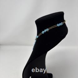 Vtg 1920s Native American Indian Beaded Necklace Estate Victorian Tribal 14.5