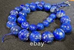 Vtg Native American Huge Lapis Lazuli Beaded Necklace 271gm