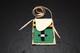 Vtg Native American Sioux Beaded Leather Tobacco Bag, Medicine Pouch Atq