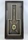 Vtg Oglala Lakota Native KD Kevin Fast Horse Framed Leather Beaded Turtle Amulet