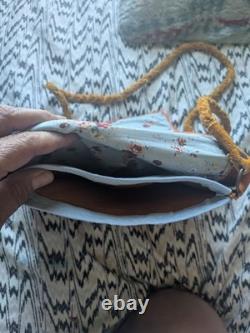 Woman's Beaded Purse With Turtle Design. Handmade. All Leather. Native American