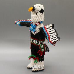 ZUNI-BEADED EAGLE DANCER by TODD PONCHO- NATIVE AMERICAN BEADWORK