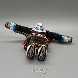 ZUNI-BEADED EAGLE DANCER by TODD PONCHO- NATIVE AMERICAN BEADWORK