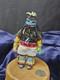 ZUNI NATIVE AMERICAN BEADED large Rain Dancer CLAUDIA CELLICION (d.)
