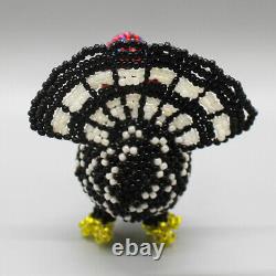 Zuni-Beaded Thanksgiving Turkey by Ronda Dosedo-Native American Beadwork