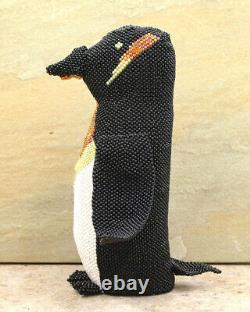 Zuni Beadwork-Large Beaded Penguin by Farlan & Alesia Quetawki-Native American