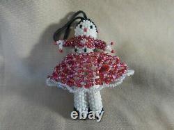 Zuni Native American Beaded Doll Michelle Ghahate Native American Beadwork