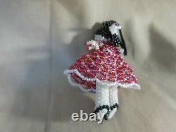 Zuni Native American Beaded Doll Michelle Ghahate Native American Beadwork