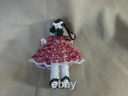 Zuni Native American Beaded Doll Michelle Ghahate Native American Beadwork