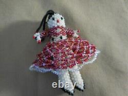 Zuni Native American Beaded Doll Michelle Ghahate Native American Beadwork